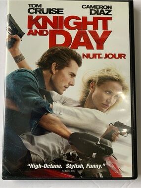 Knight and Day DVD Movie Case - Tom Cruise Cameron Diaz